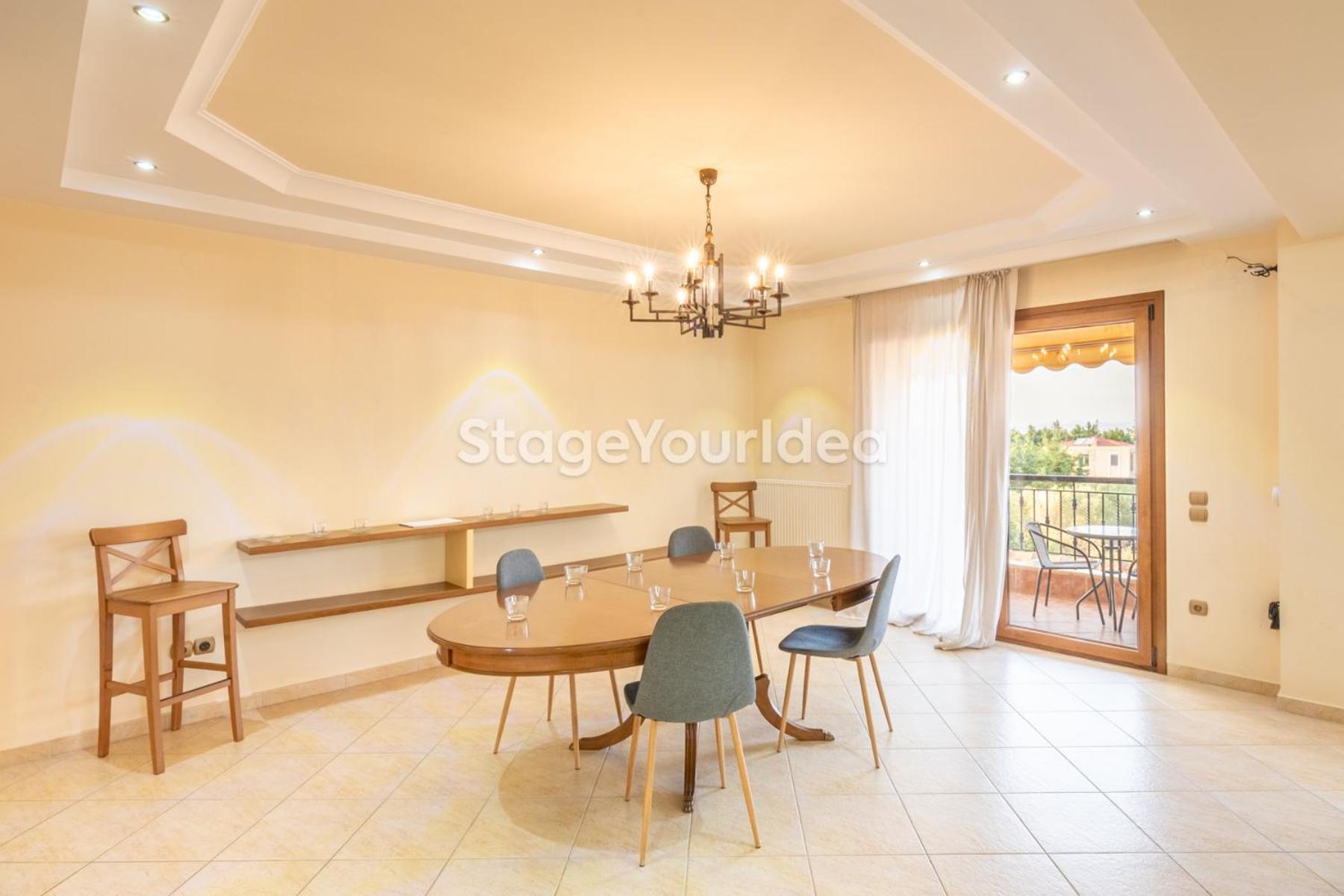 Luxury Appartment, Only 7 Minutes From Thessaloniki Airport And 15 Minutes From Center ,for 8-23 People Also For Gatherings And Parties Appartement *